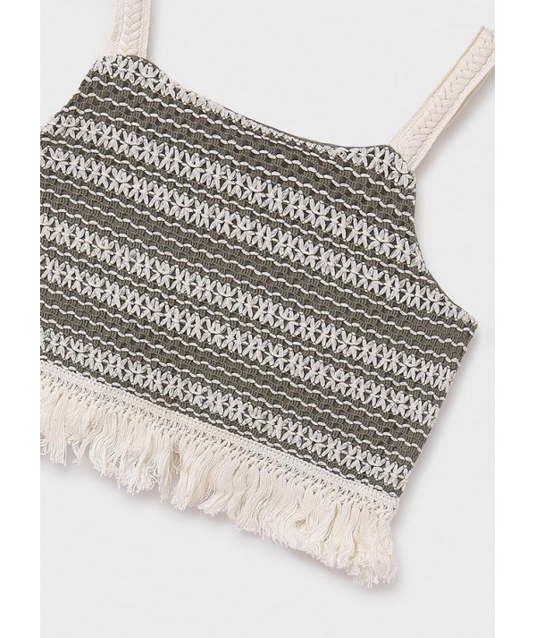 Top en crochet