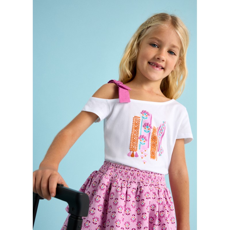 T-shirt m/c asymétrique