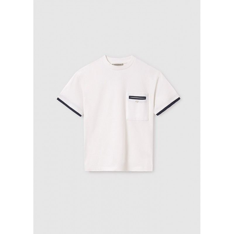 T-shirt m/c contrasté