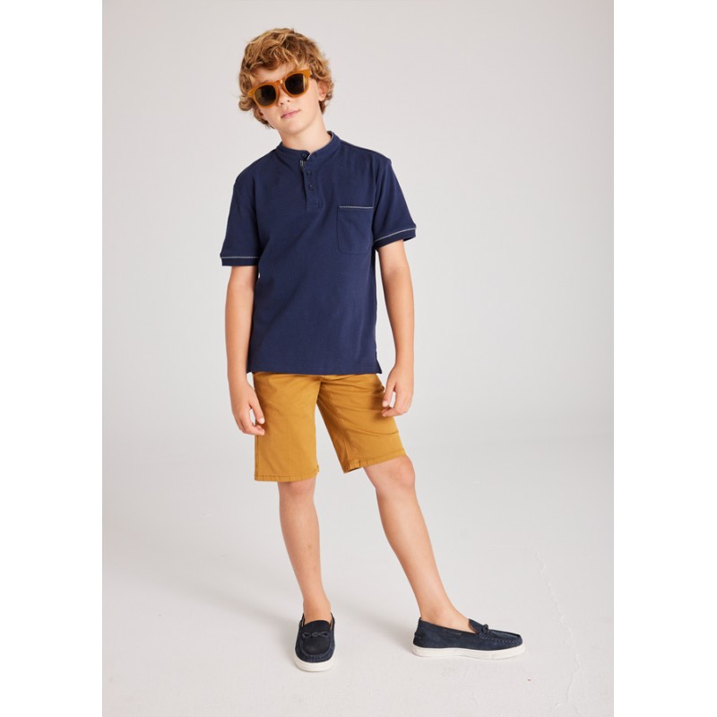 Polo m/c col mao