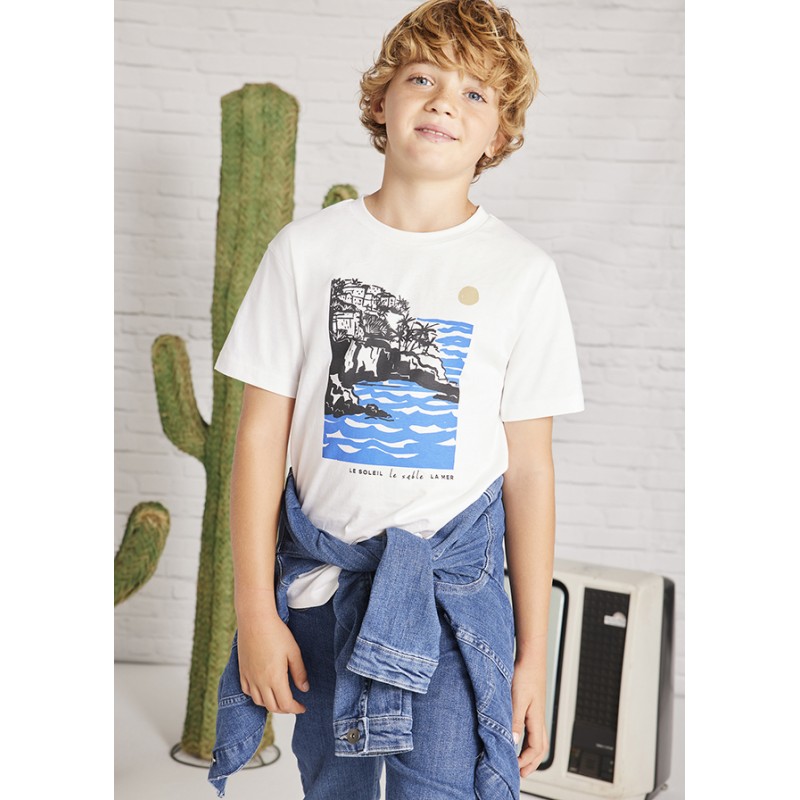 T-shirt m/c paysage