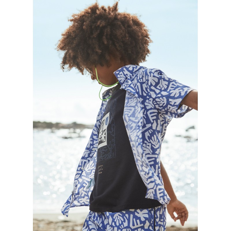 Chemise m/c imprimee