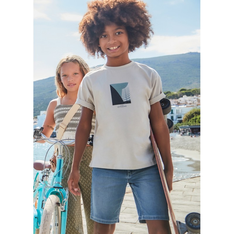 Bermuda soft jean 5p