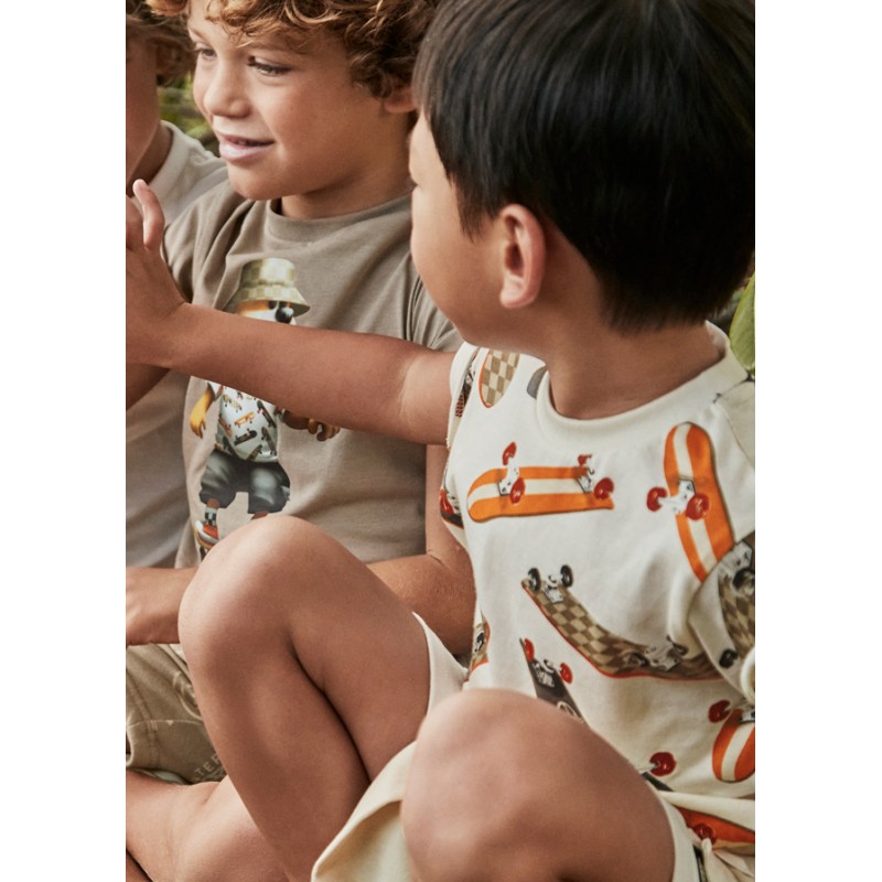 T-shirt m/c imprime