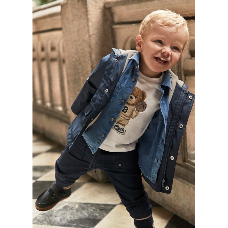 Pantalon jogger en serge soft