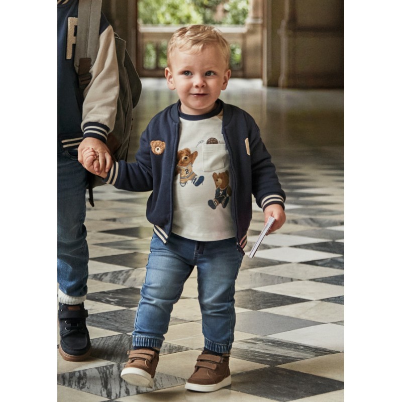 Pantalon soft denim jogger