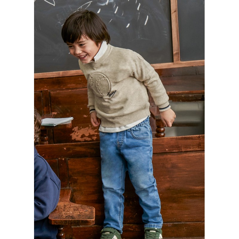 Pantalon soft denim jogger