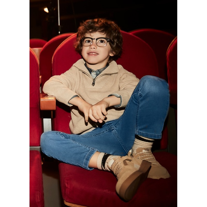 Pantalon soft en jean 5b