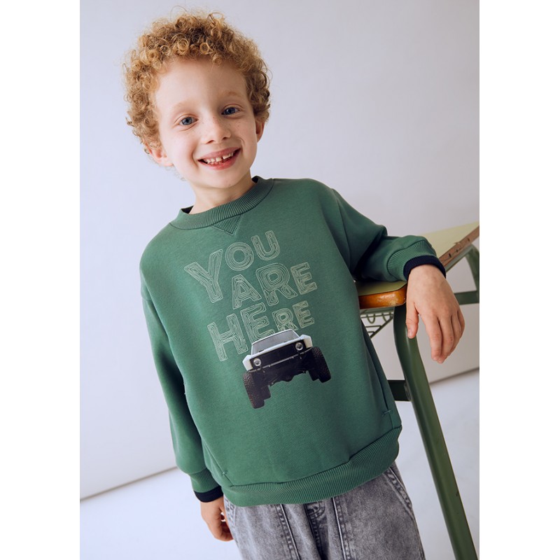 Pull sérigraphie voiture