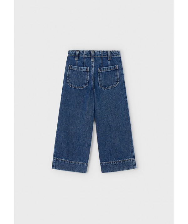 Pantalon en denim wide leg