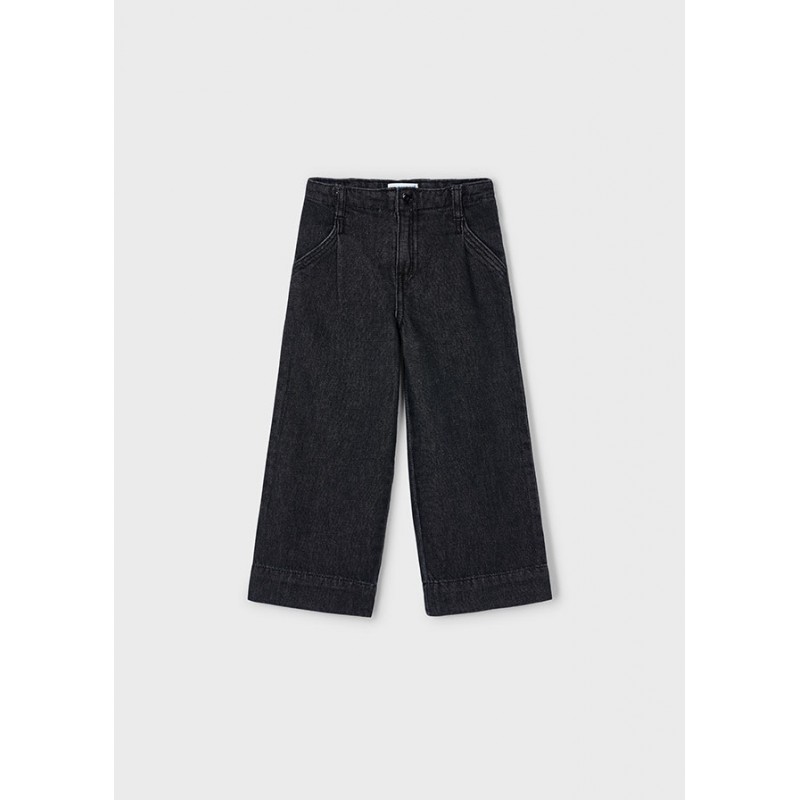 Pantalon en denim wide leg