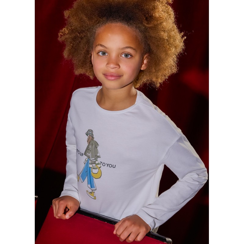 T-shirt m/l fille