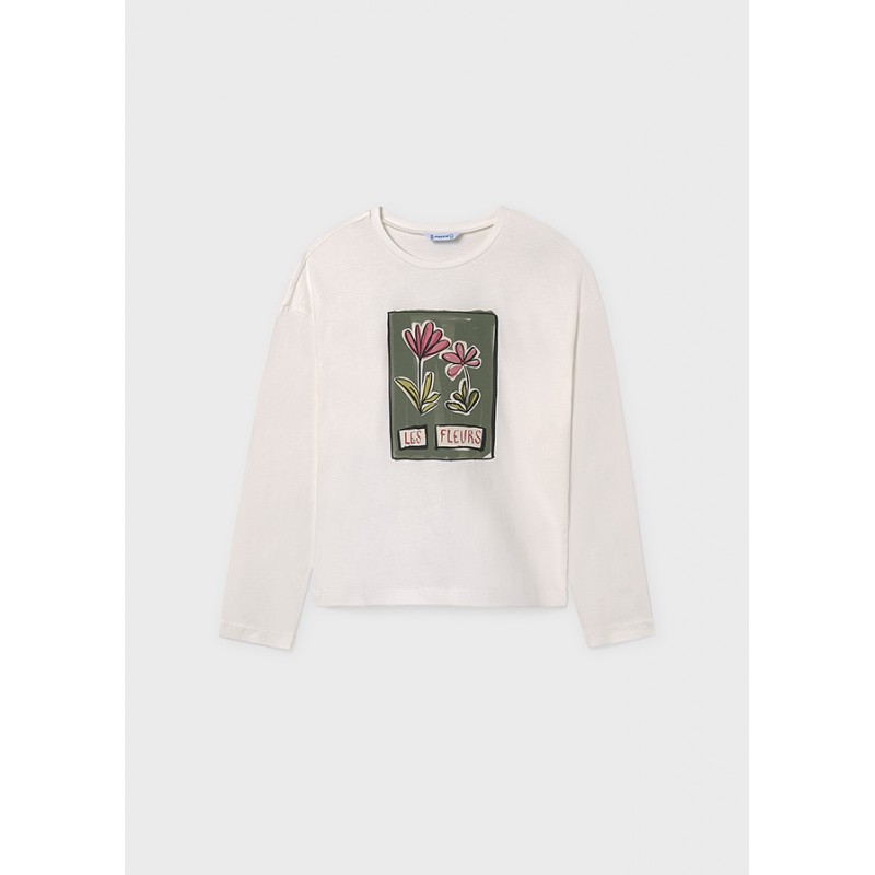 T-shirt m/l fleur
