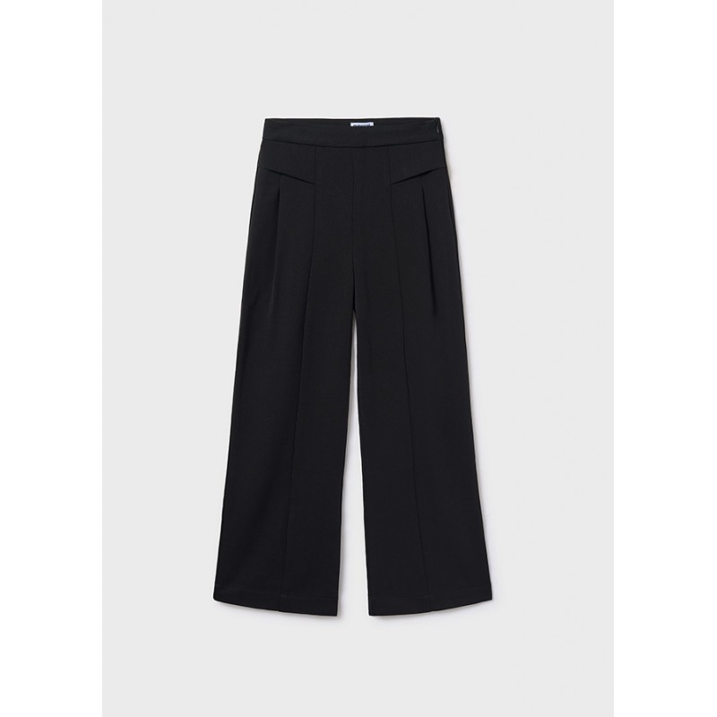 Pantalon long wide leg