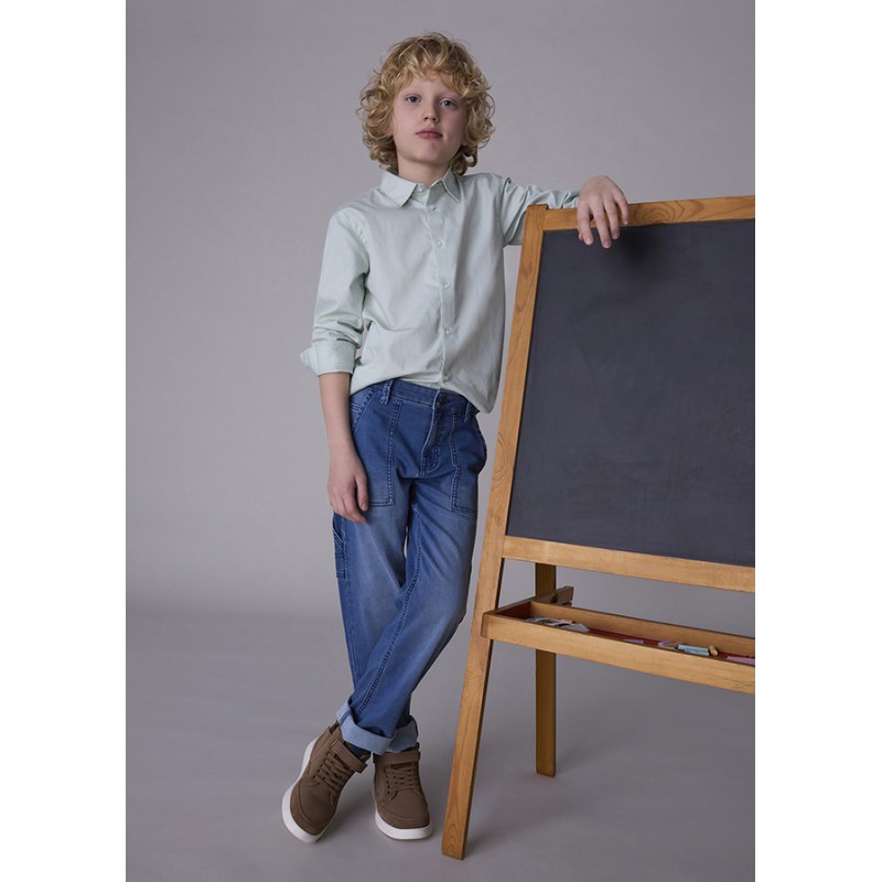 Pantalon soft denim worker