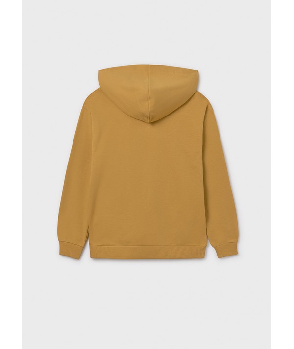 Pull embossed avec capuche