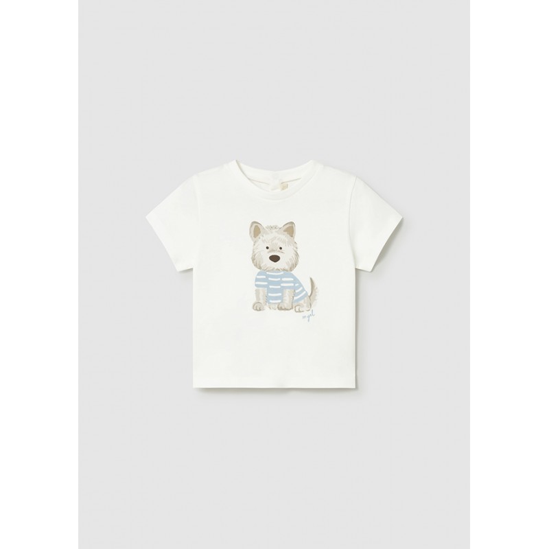 BBG T-shirt m/c chien    E26