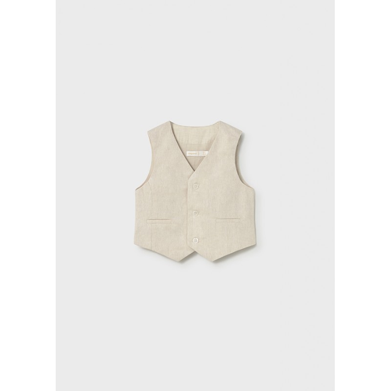 BBG Gilet en lin suiting...
