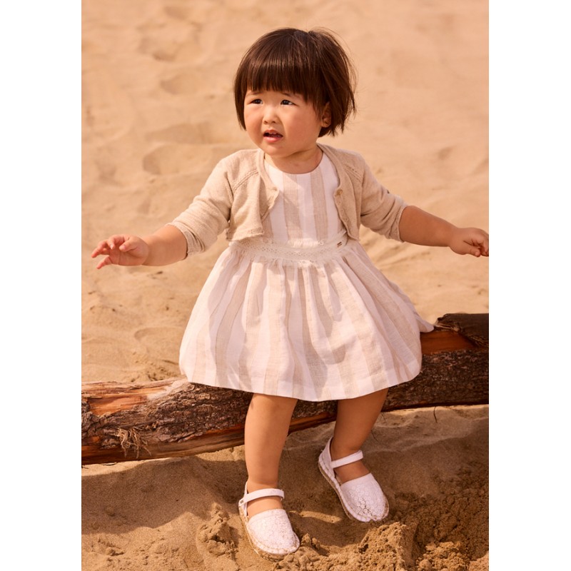 BBF Robe rayée avec...