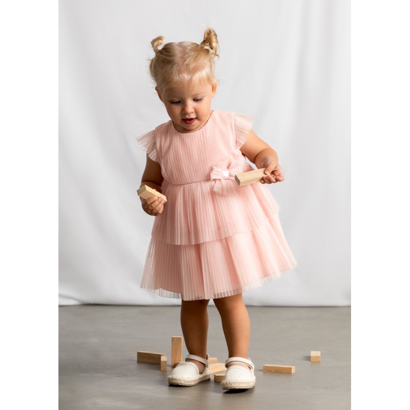 BBF Robe tulle plissée     E26