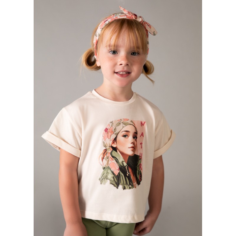 MF T-shirt m/c bandes      E26