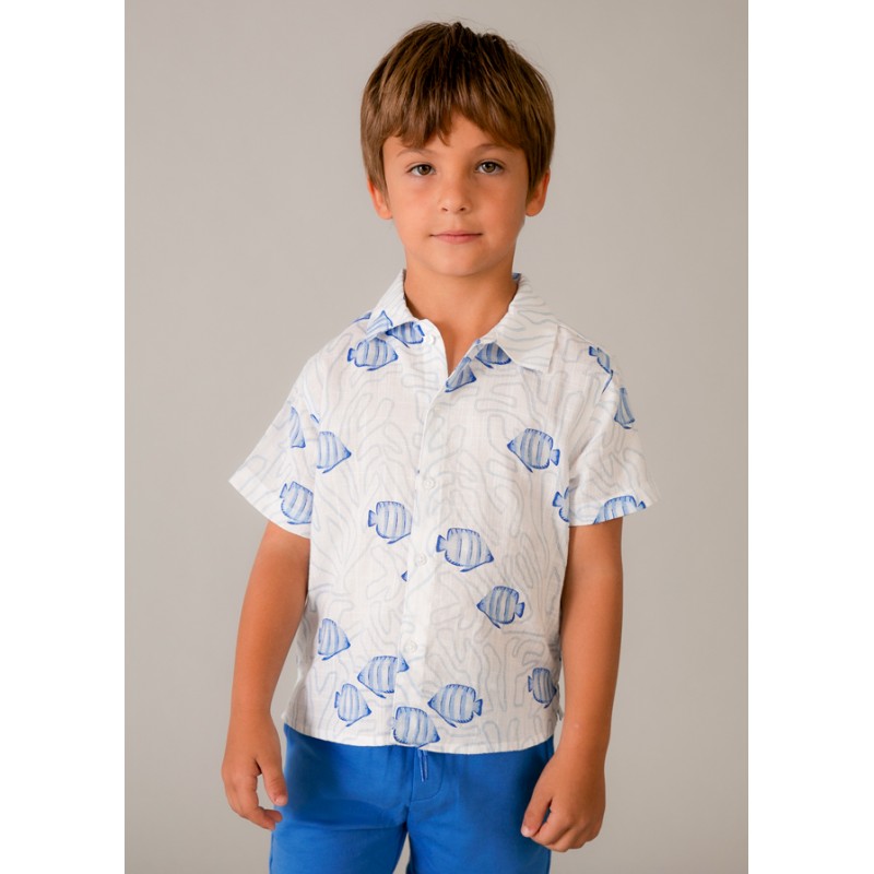 MG Chemise m/c imprimée...