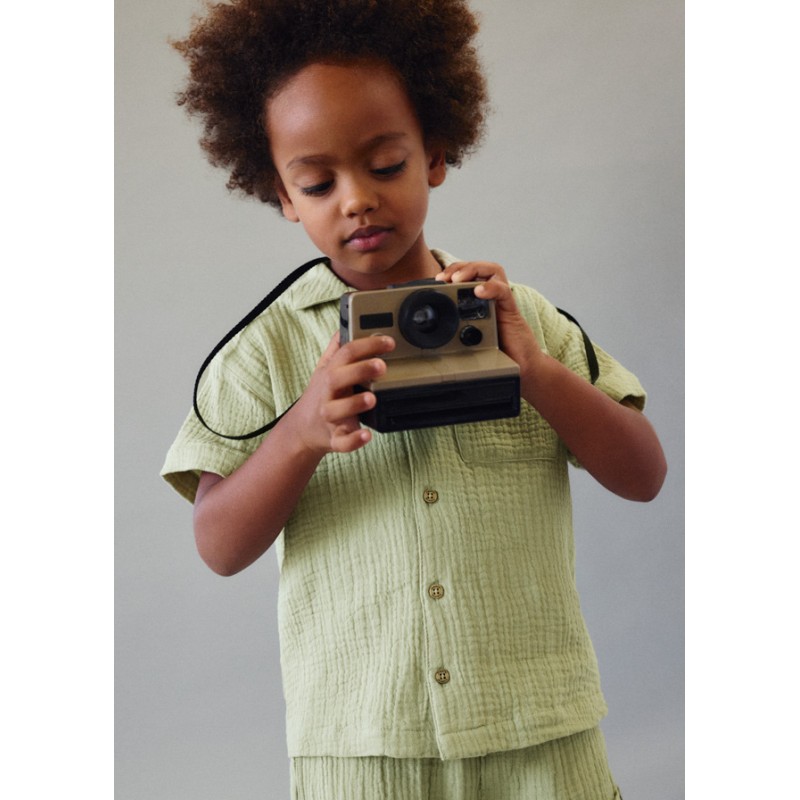 MG Chemise m/c en bambula...