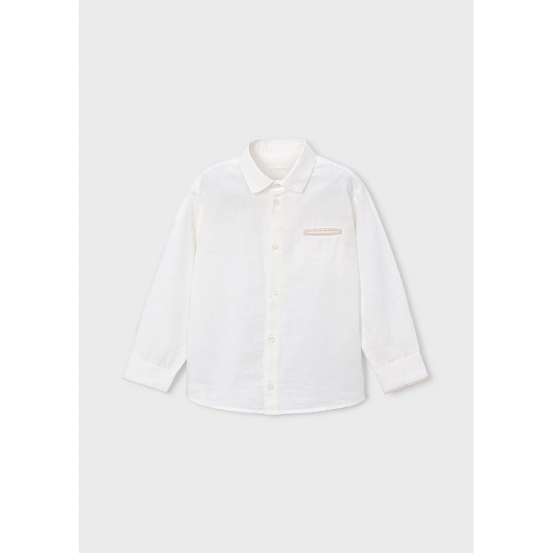 MG Chemise m/l en lin...