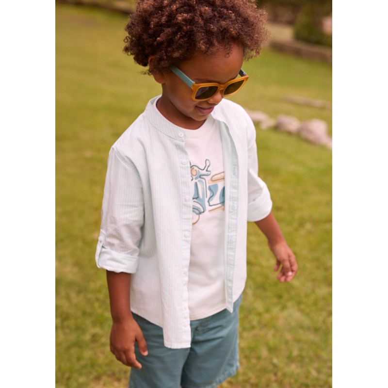 MG Chemise m/l col mao...