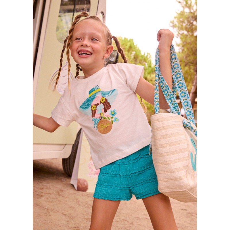 MF Ens. short en maille...