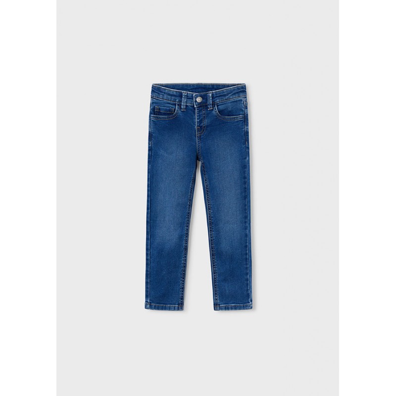MG Pantalon soft en jean 5b...