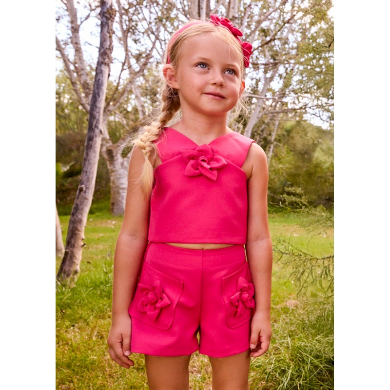 MF Ens. bermuda en crêpe...