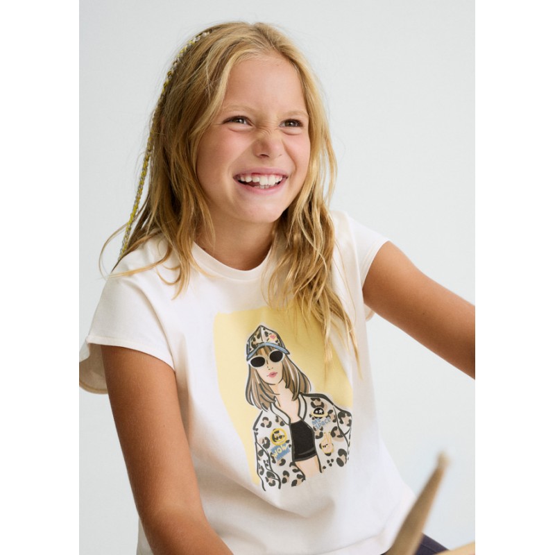 GF T-shirt m/c graphique...