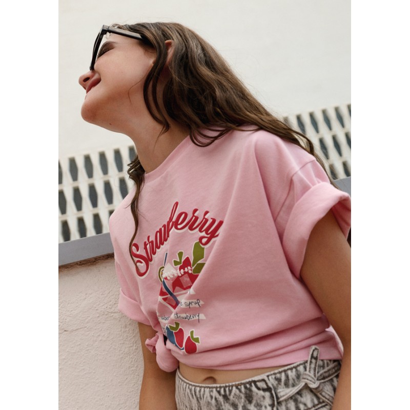 GF T-shirt m/c graphique...