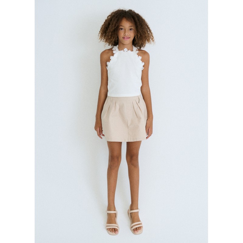 GF T-shirt en guipure...