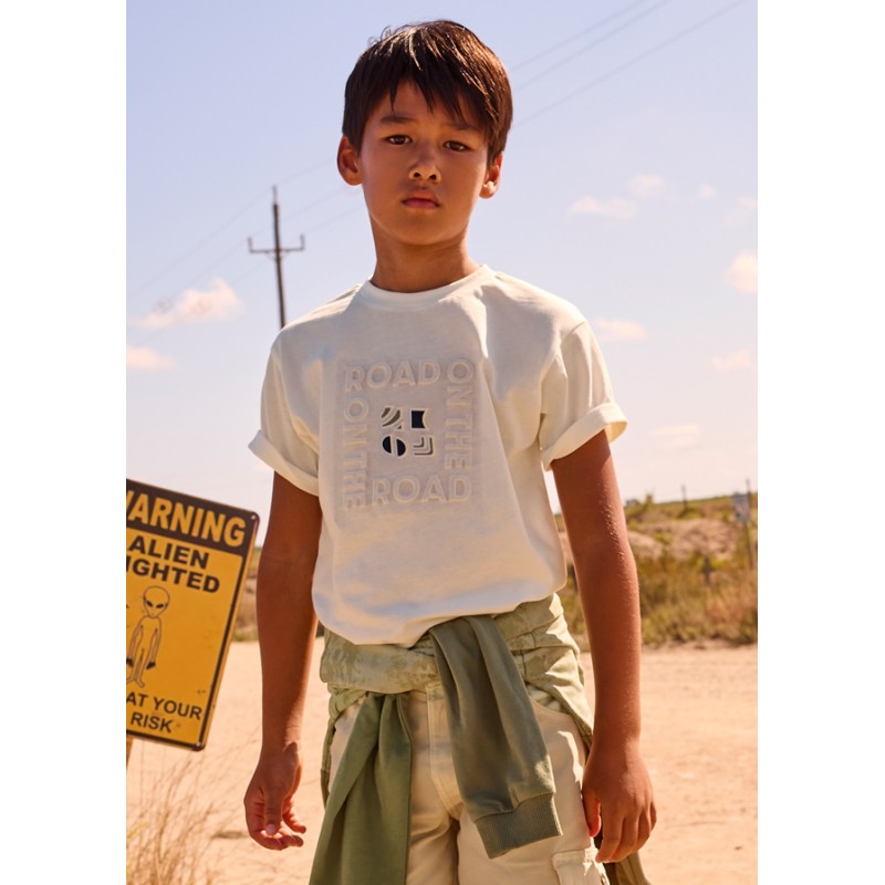 GG T-shirt m/c embossed...