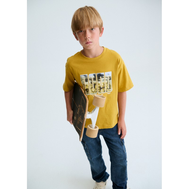 GG T-shirt m/c print...