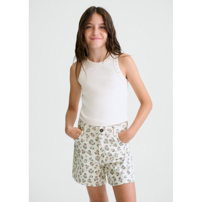 GF Short en sergé fantaisie...