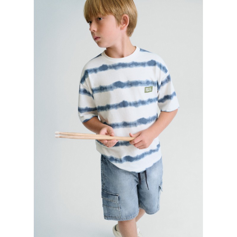 GG Bermuda cargo en denim