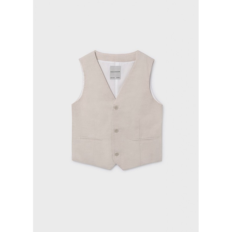 GG Gilet en lin suiting...