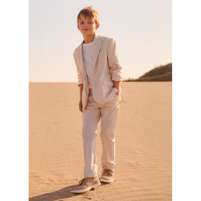 GG Pantalon en lin suiting...