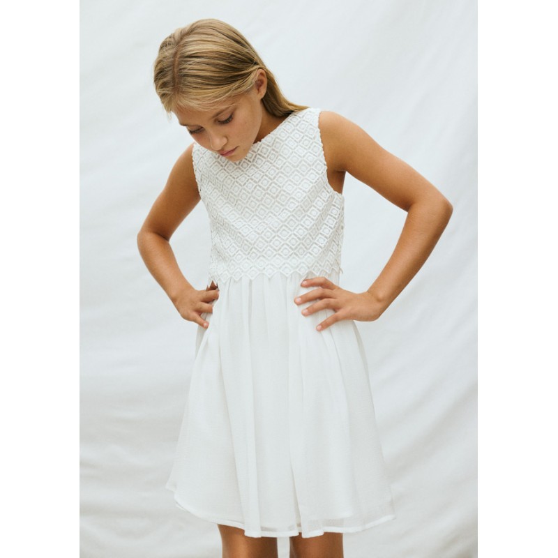 GF Robe combinée  guipur...